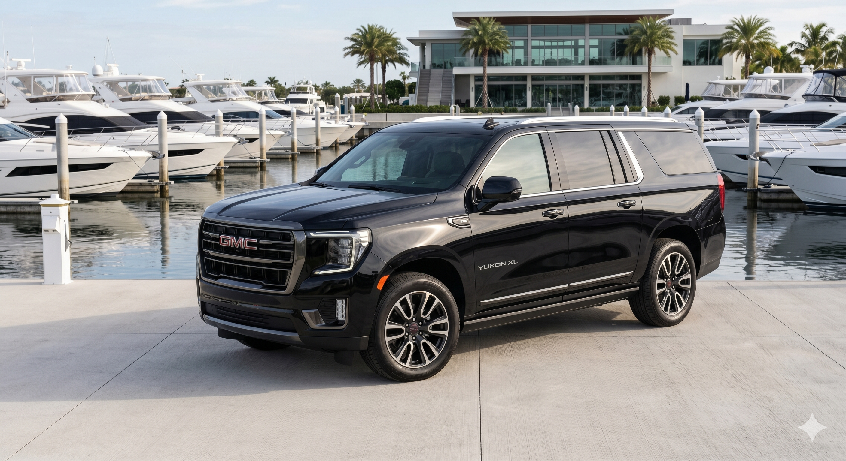 GMC Yukon XL Elite SUV chauffeur car